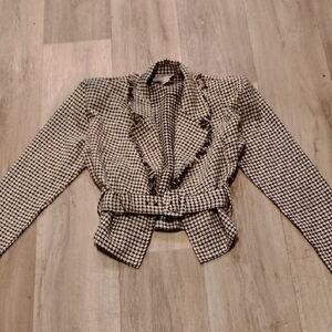Women's Vintage Houndstooth Jacket